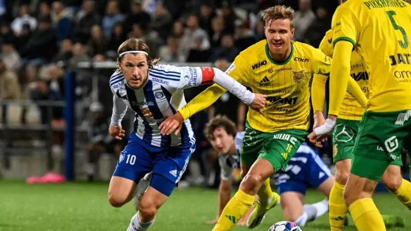 HJK dù có lợi thế sân nhà nhưng khó lòng có được điểm số trước Ilves