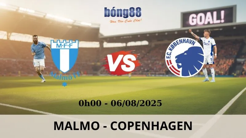 Soi Kèo Bóng Đá - Malmo vs Copenhagen 06/08/2025